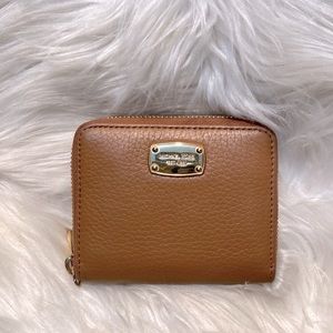 Michael Kors Small Zip up Compact Wallet